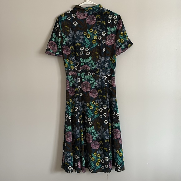 J. Crew x Abigail Borg Floral Shirt Dress - Picture 6 of 6